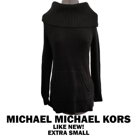 LIKE NEW Michael Michael Kors Cowl Neck Sweater XS - Picture 1 of 13